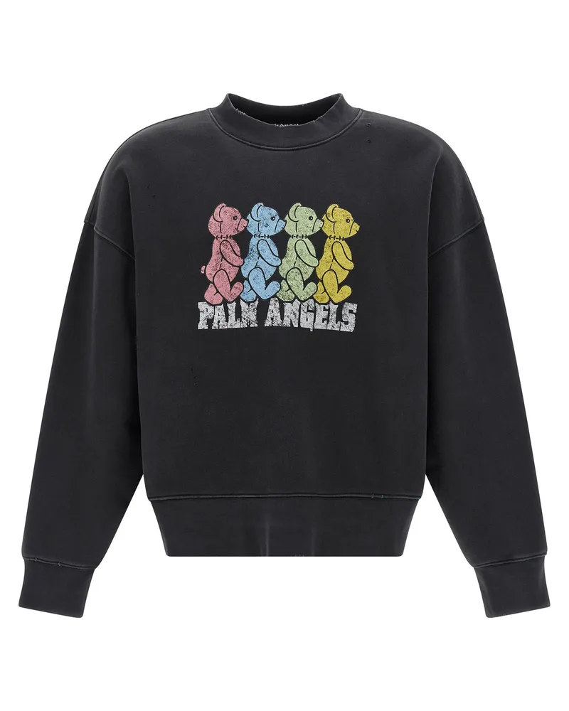 Palm Angels Crossroads Bears' Sweatshirt Black