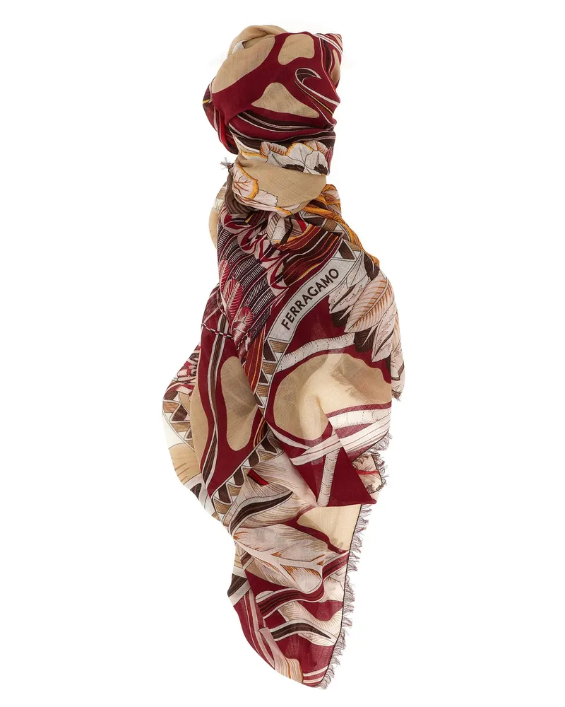Ferragamo Giada' Schal Multicolor