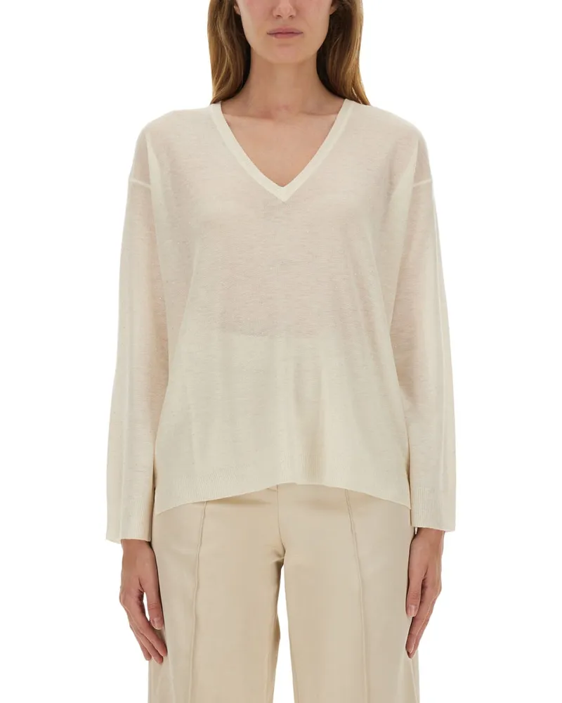Fabiana Filippi Wool Jersey Ivory