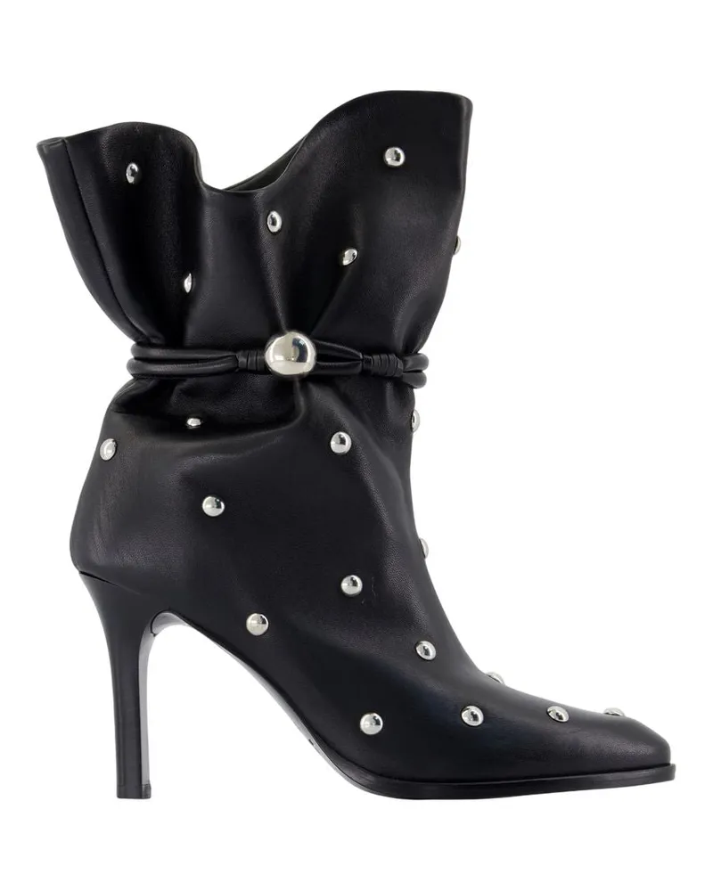 Isabel Marant Lolya Gd -Knöchelstiefel  Leder schwarz Black