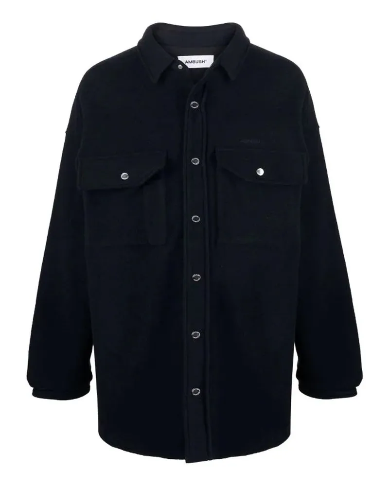 AMBUSH Hinterhalt Wollhemdjacke Blau