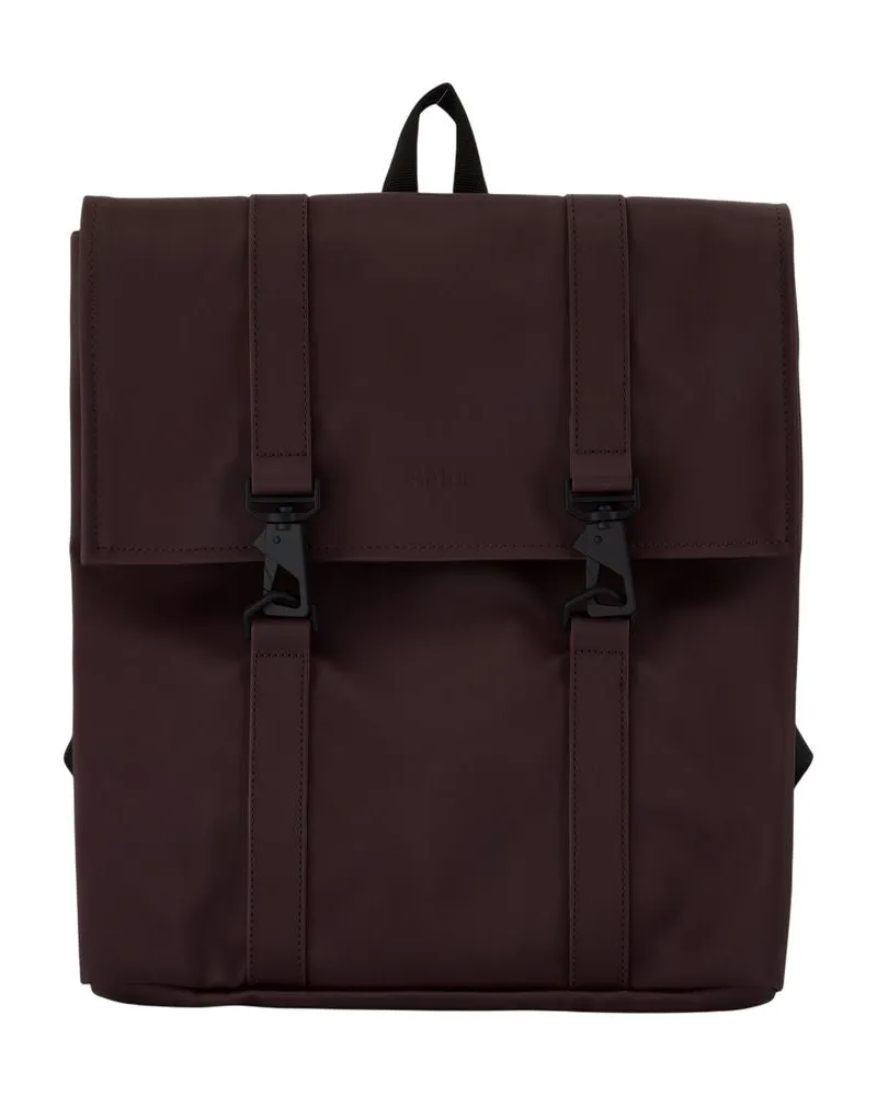 RAINS MSN Bag Mini W3 Rucksack Regen synthetischer Burgund Burgund