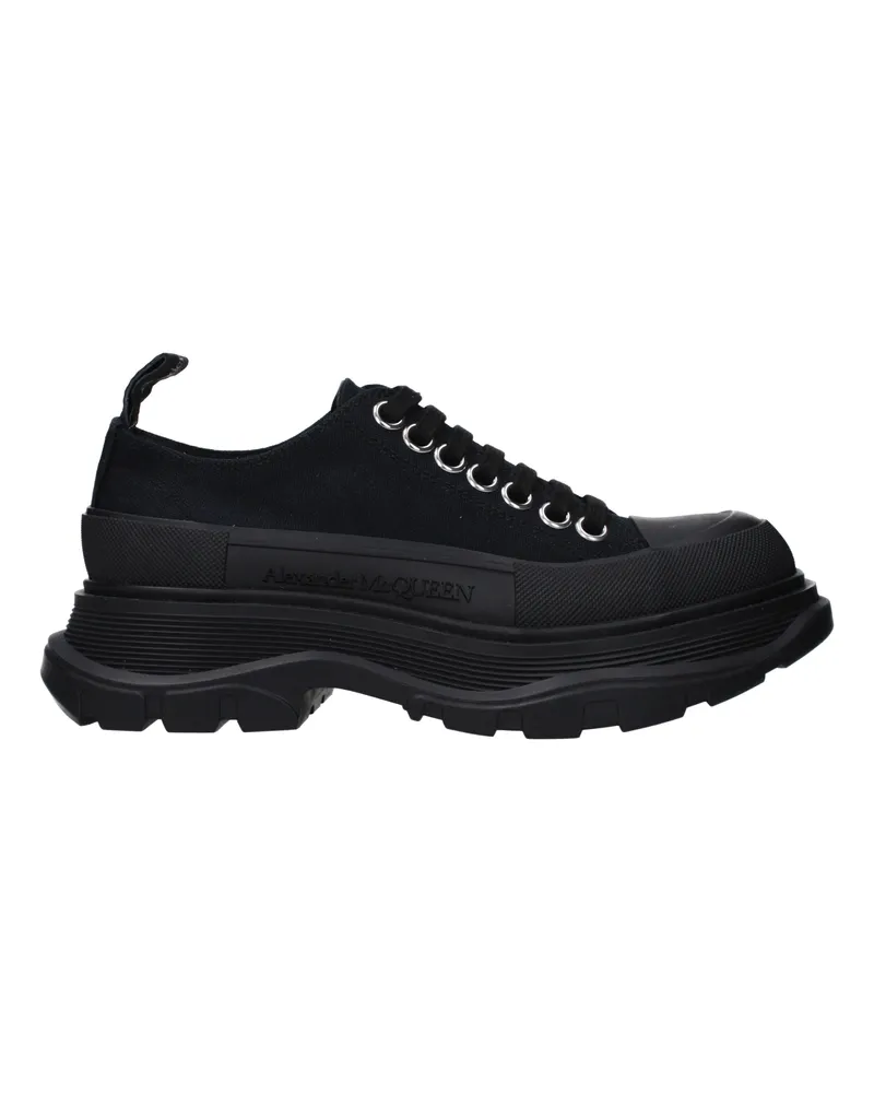 Alexander McQueen Sneakers Frauen Stoff schwarz -