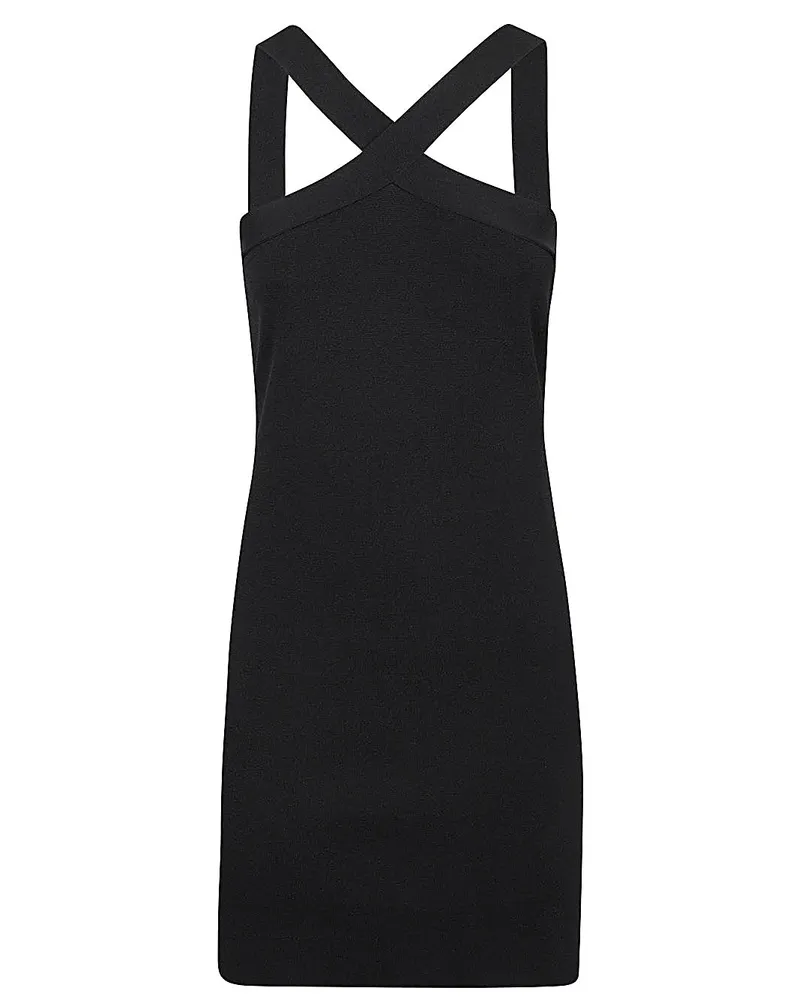 P.A.R.O.S.H. Viskose Mischkleid Black
