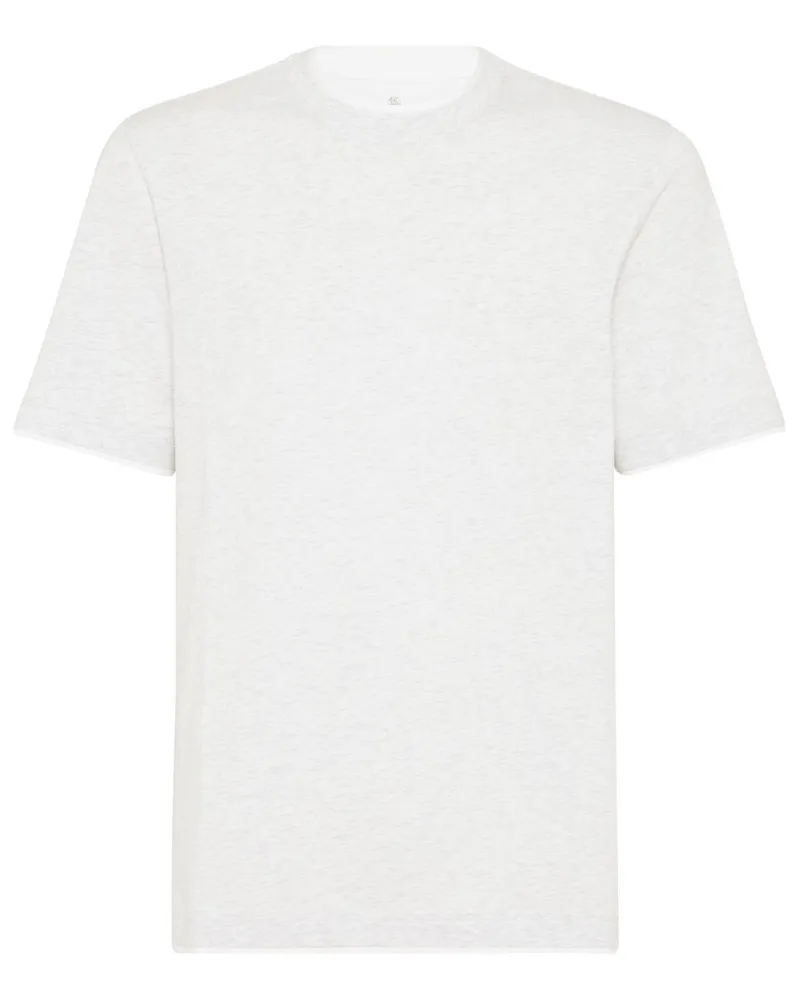 Brunello Cucinelli Baumwoll-T-Shirt Light