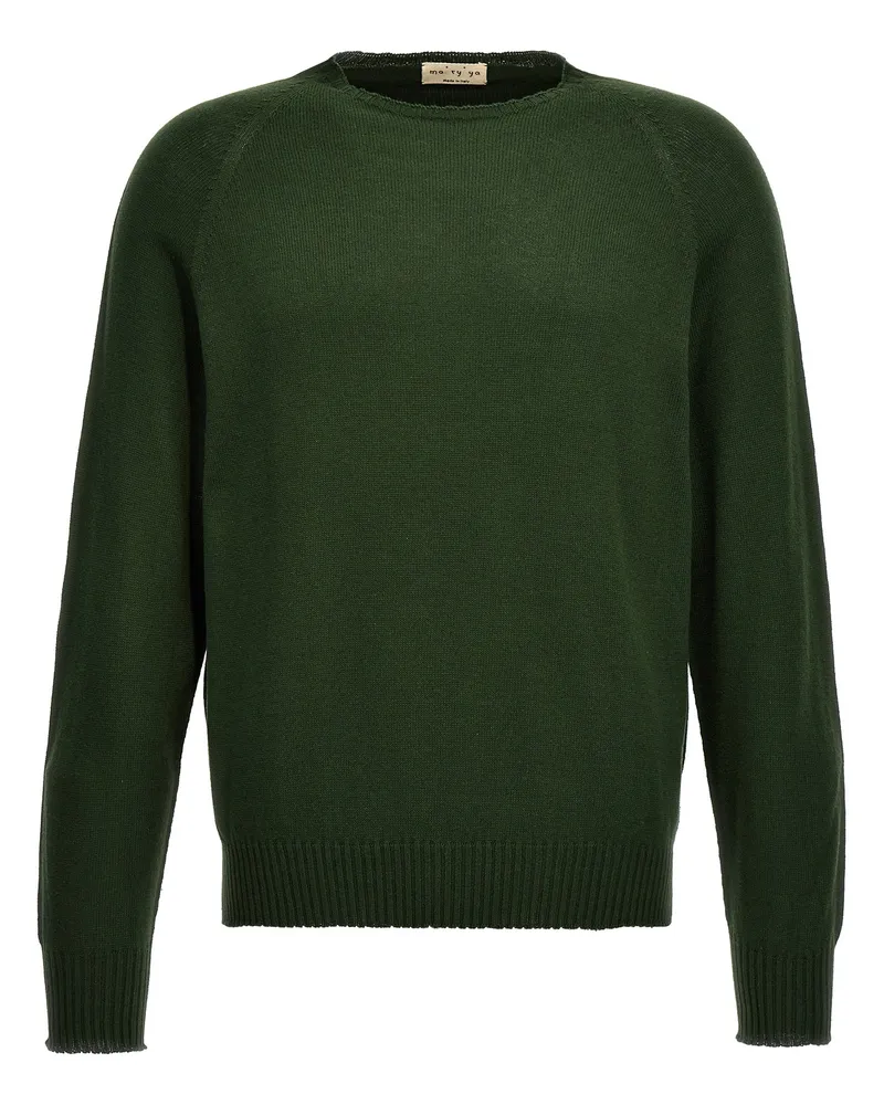 MA'RY'YA Crew Neckpullover Green