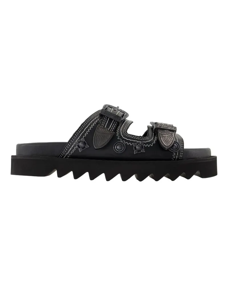 Toga AJ1432 Sandalen  Leder schwarz Black