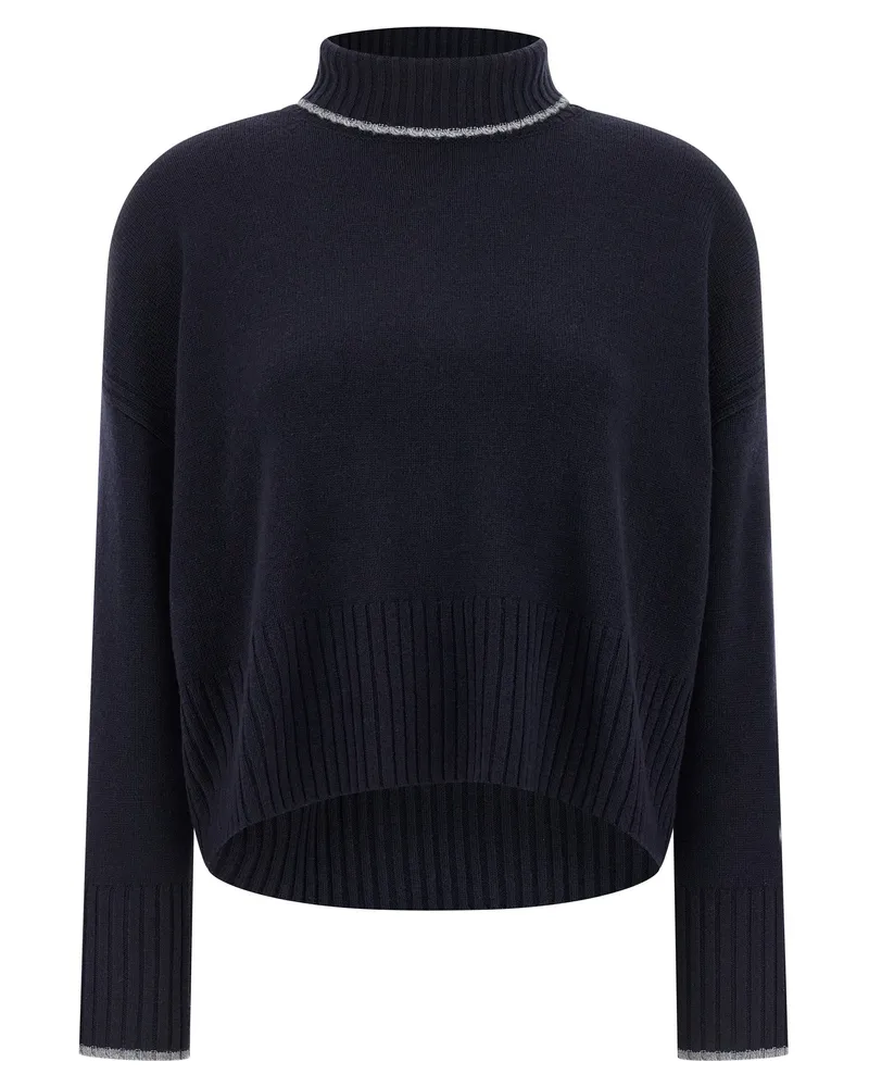Pinko Falkland' Rollkragenpullover Pullover Blue