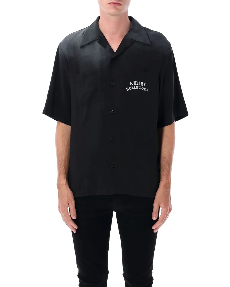 Amiri T -Shirts und Polos schwarz Black