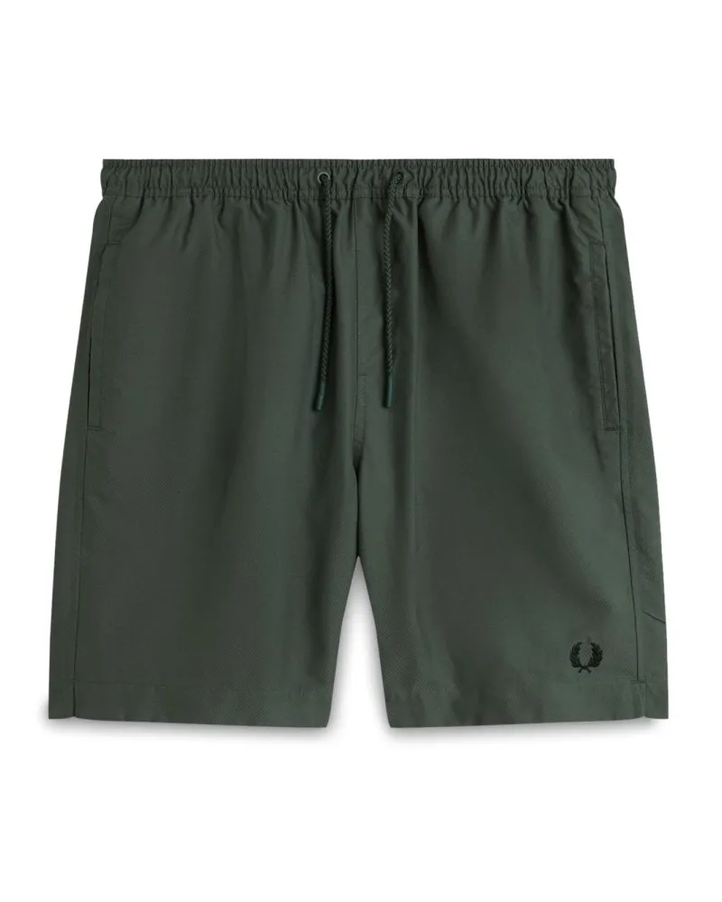 Fred Perry Boxer Badeanzug Green