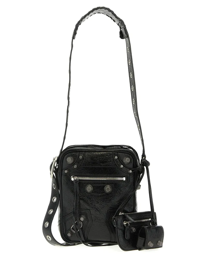 Balenciaga Le Cagole Men' Crossbody -Tasche Schwarz