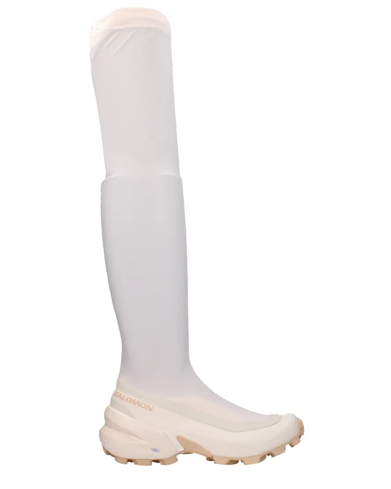 Maison Margiela Salomon Boots Frauen Stoff Pink/Vanille -