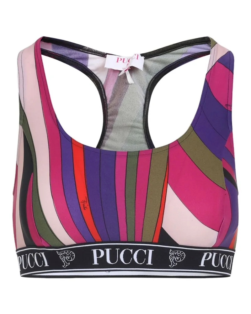 Emilio Pucci gedruckter BH Multicolour