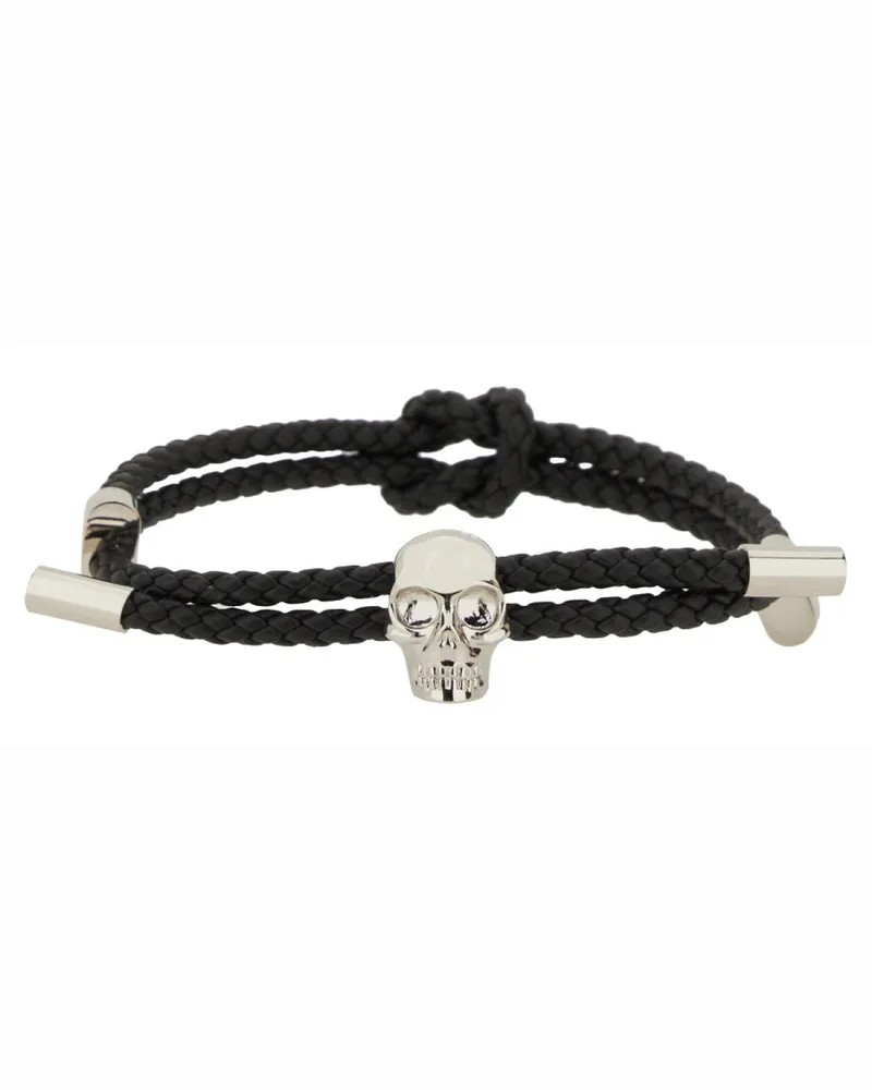 Alexander McQueen Alexander Mc Queen Skull Bracelet Black