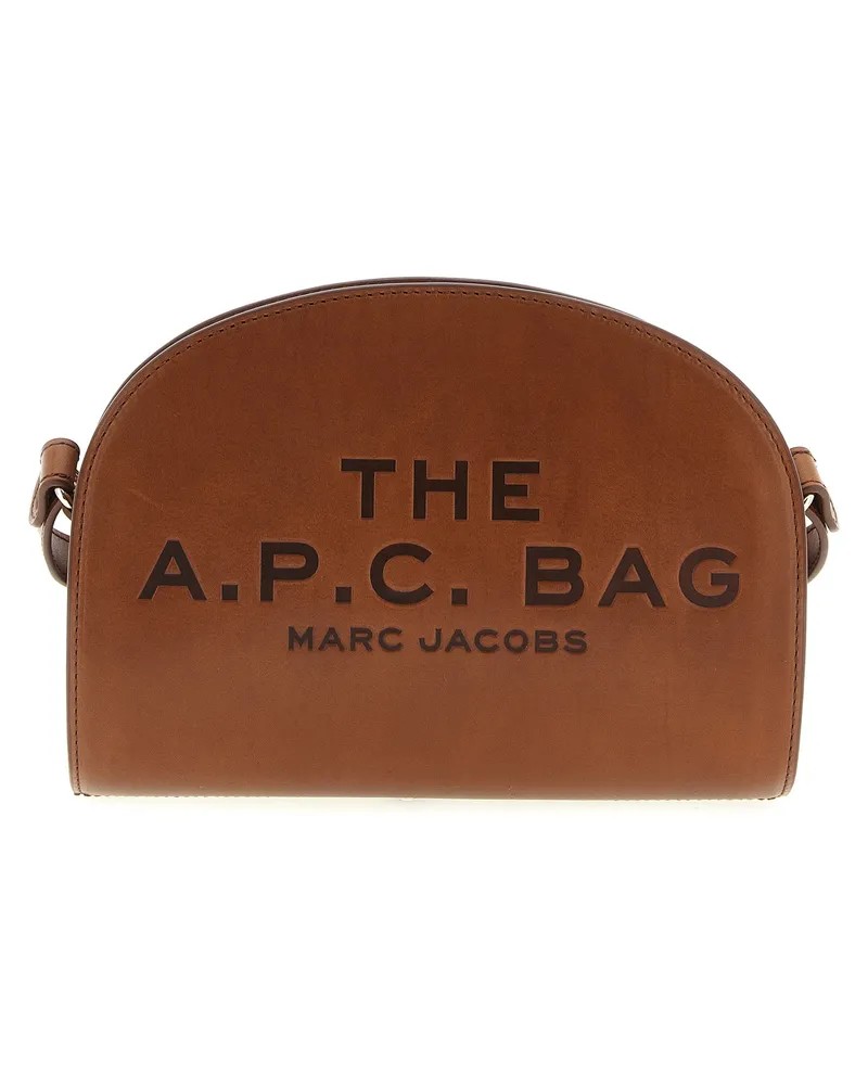 A.P.C. Kapsel-Umhängetasche A.P.C. X Marc Jacobs Brown