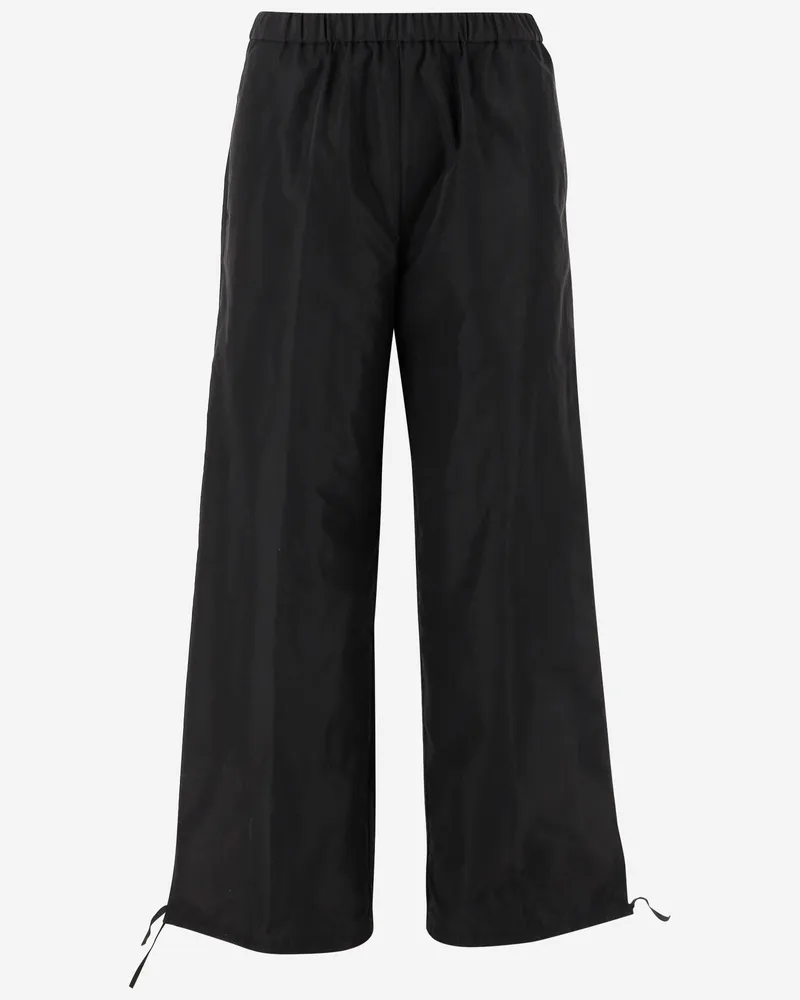 ASPESI Nylon Jogginghose Black
