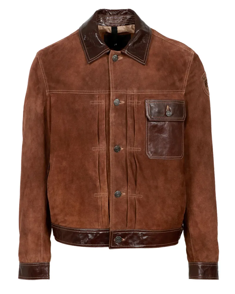 Blauer mäntel braun Brown