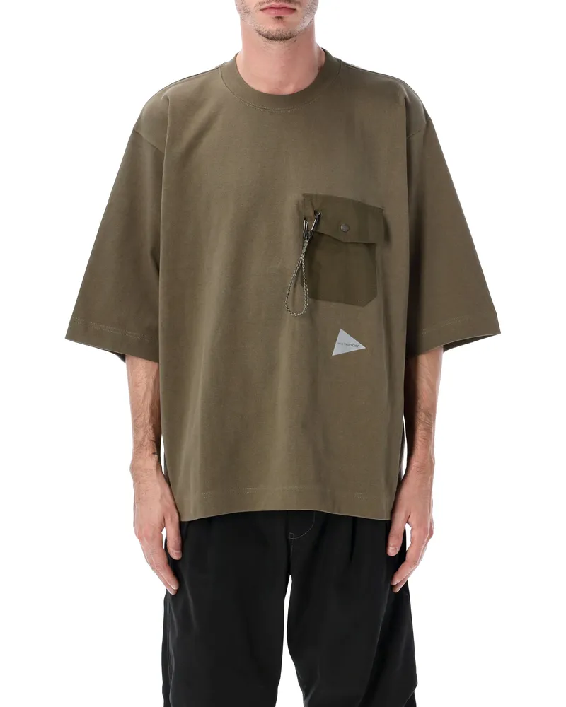 and wander Und Wander-T-Shirts und Polos Khaki