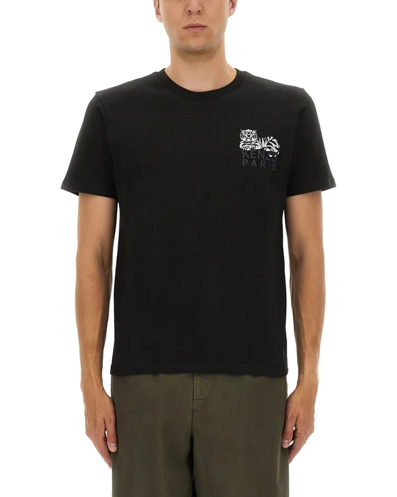 Kenzo Slim Fit T -Shirt Black