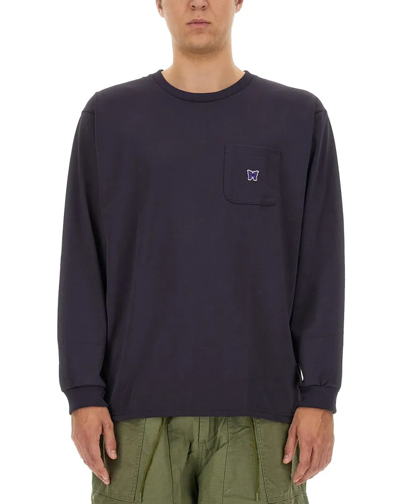 NEEDLES Nadeln T -Shirt mit Logo Multicolour