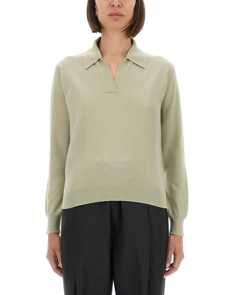 Maison Margiela Polo -Hemd Green