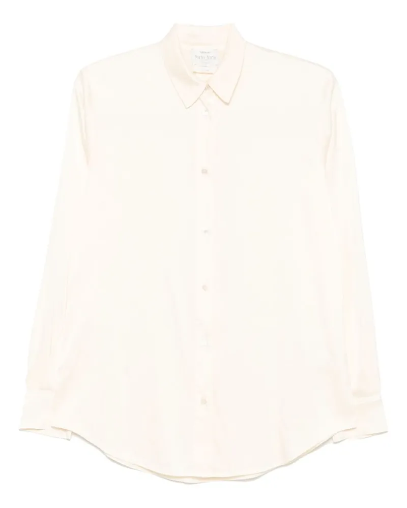 forte_forte Seidenhemd Beige