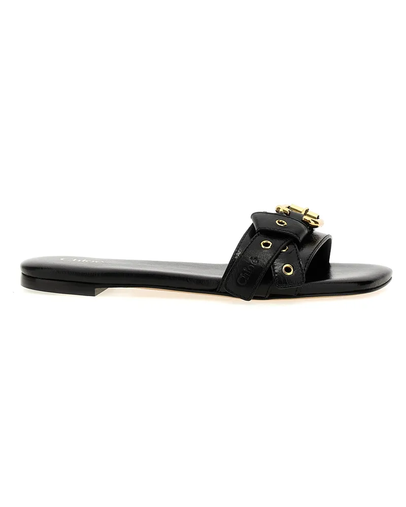Chloé Chloé 'Mae' gleitet Black