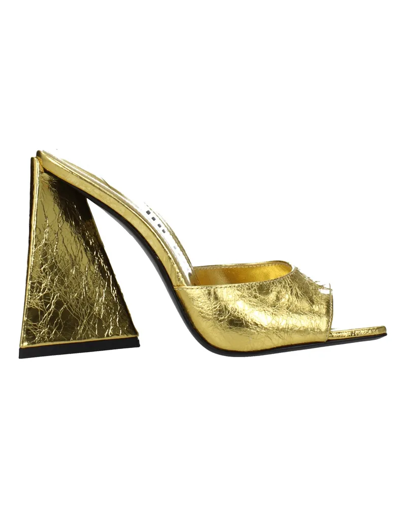 ATTICO Die Penthouse Sandalen Devon Frauen Leder Gold -