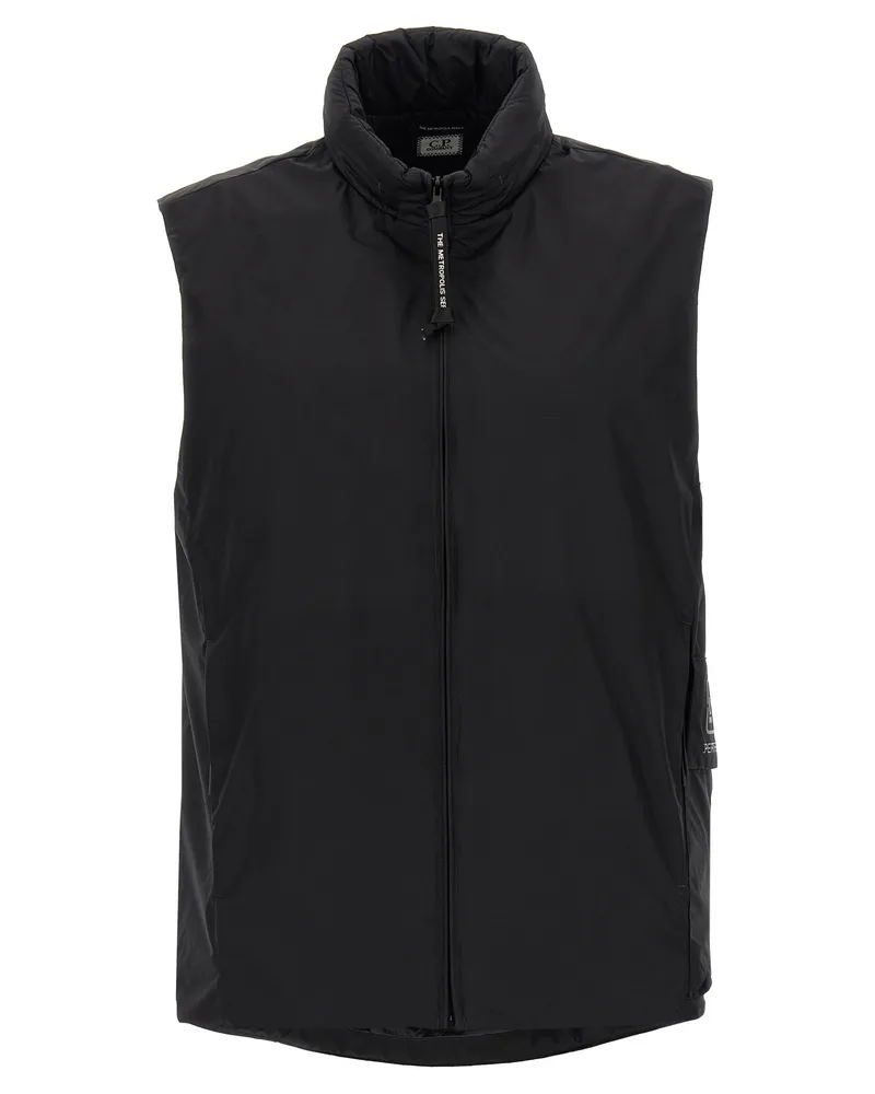 C.P. Company C.P. Firma 'The Metropolis Series' Weste Black