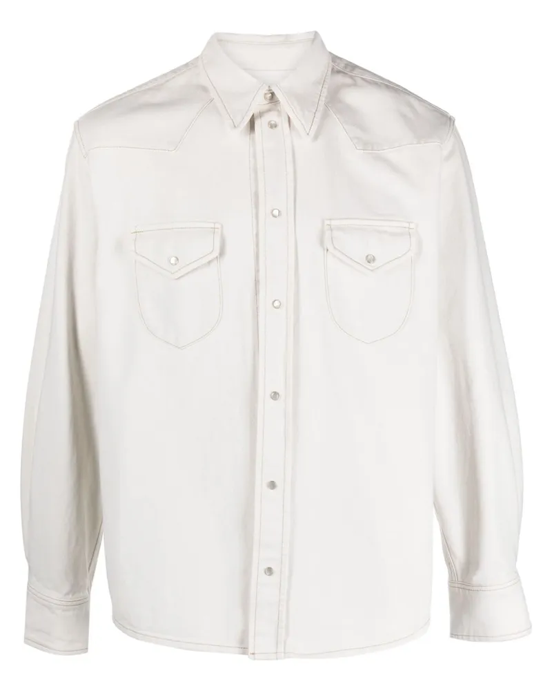 Bally Baumwollhemd White