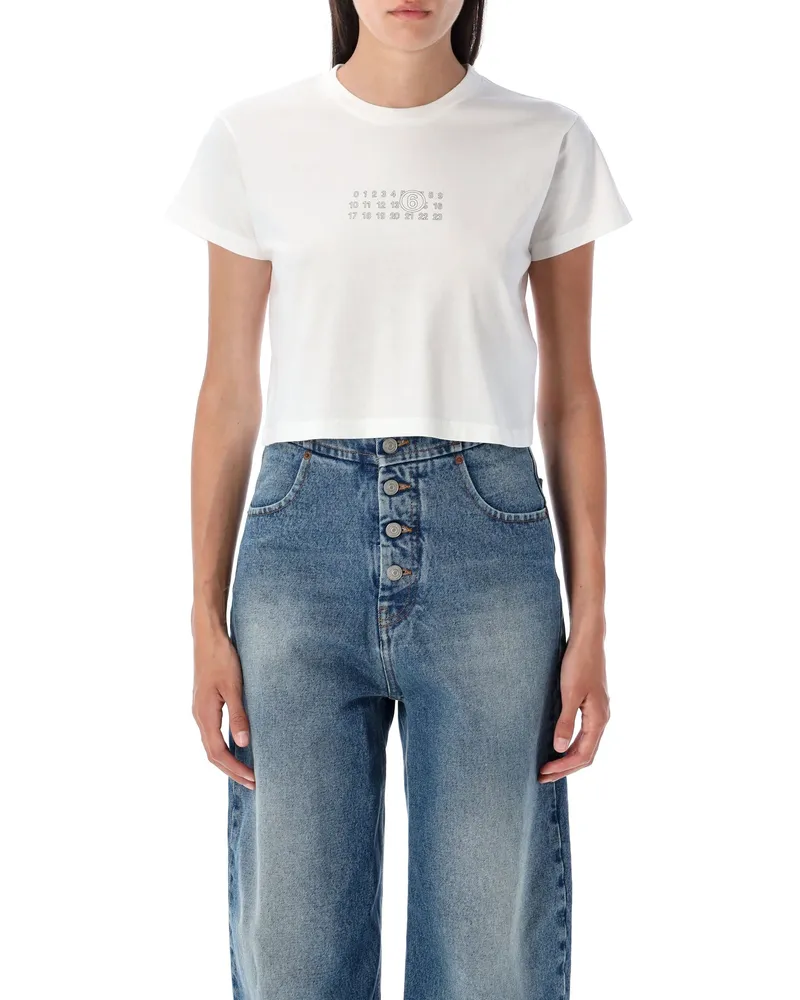 Maison Margiela T -Shirts und Polos Weiß White