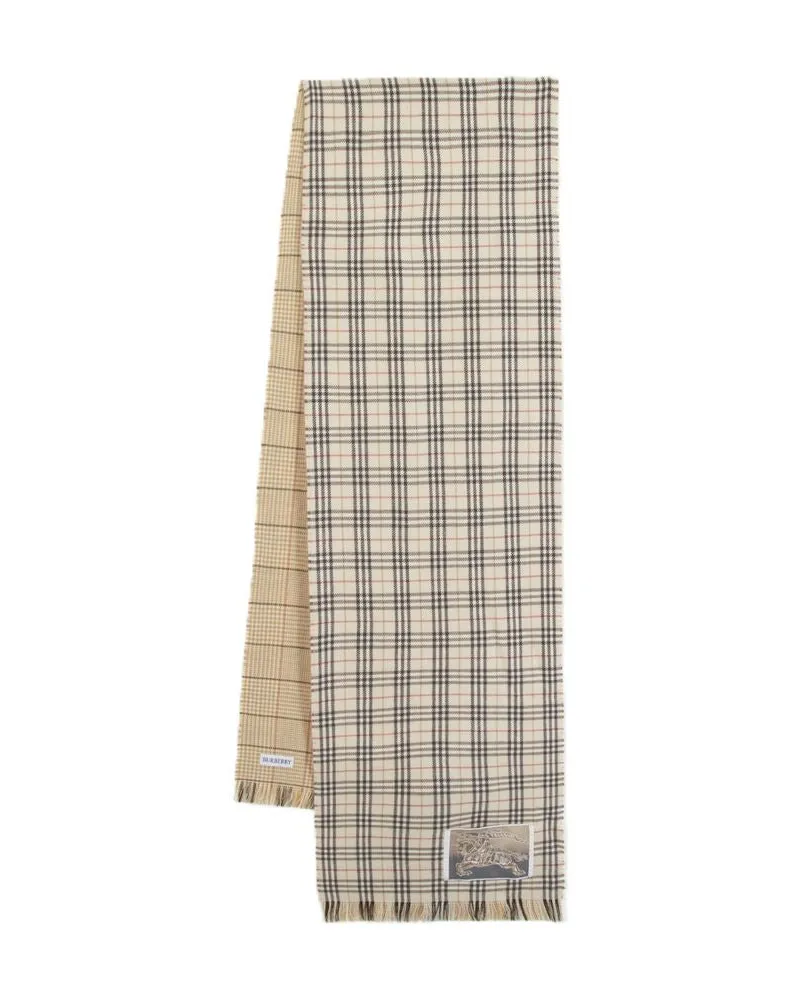 Burberry MW Revers winziger Schal  Wool Beige Beige