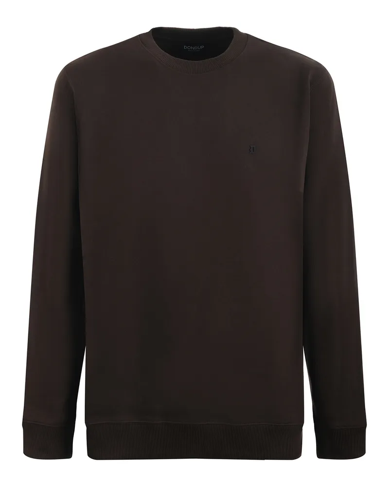 Dondup Donndup Cotton Sweatshirt Marrone