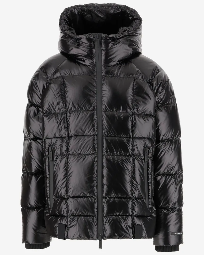 Dsquared2 Puffer Bomberjacke Black