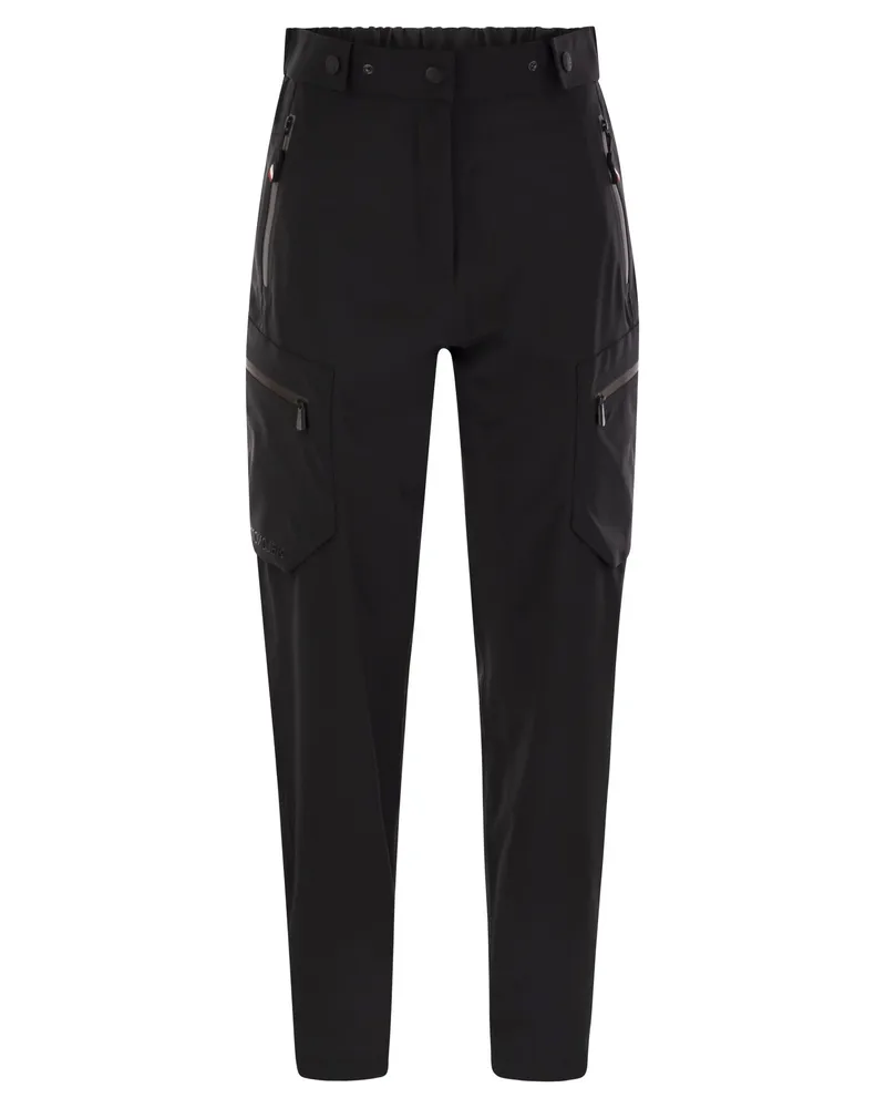 Moncler Technical Fabric Joggers Black