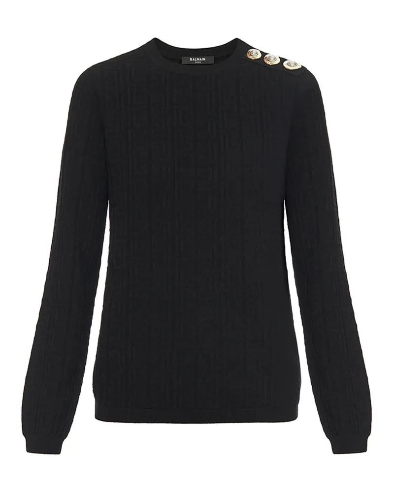 Balmain Pullover mit Knopfdetails 0pa