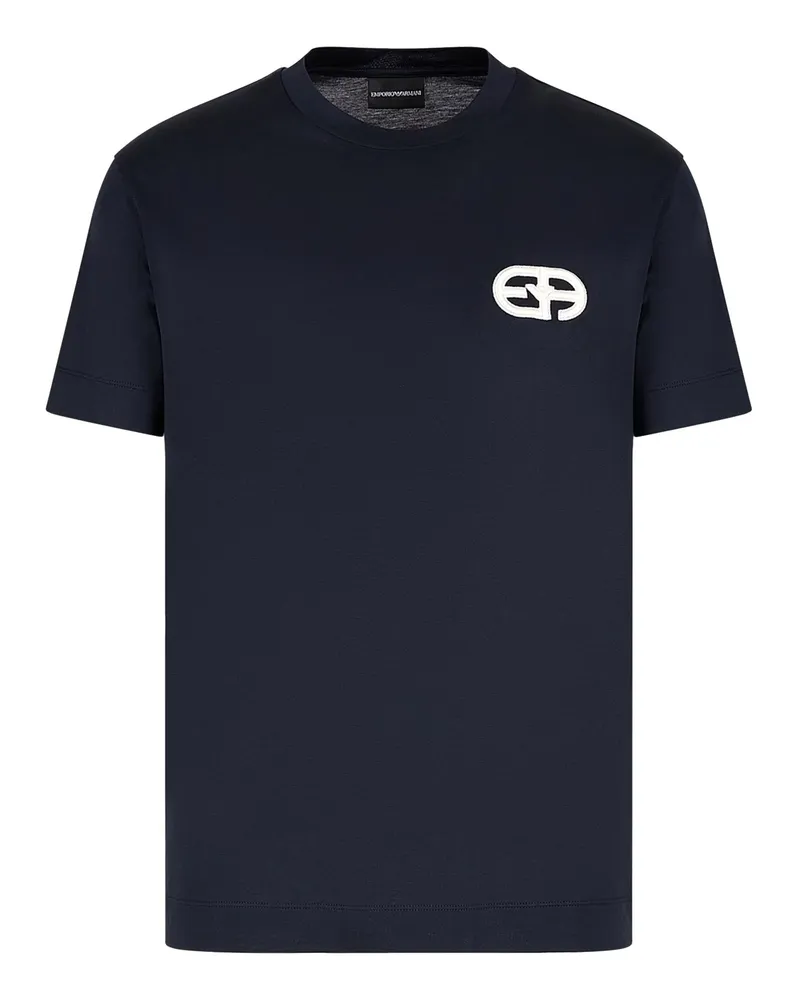 Emporio Armani T -Shirts und Polos Blau Blue