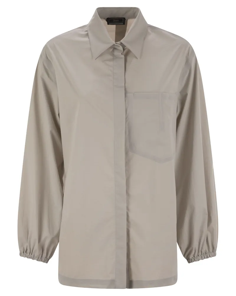 Herno Stretch Tech Shirt Ice