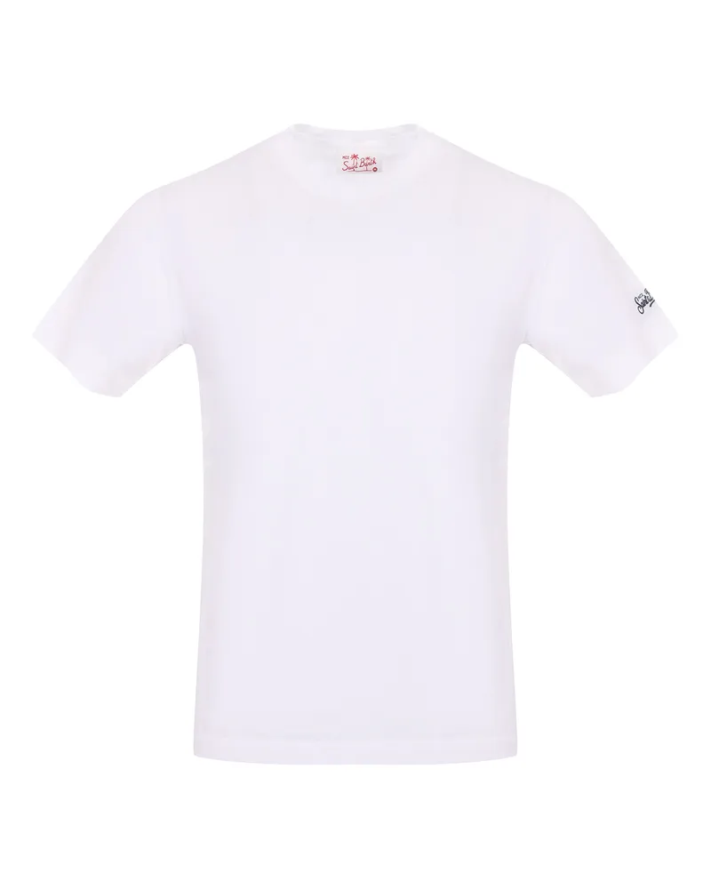 MC2 Saint Barth Cotton T -Shirt White
