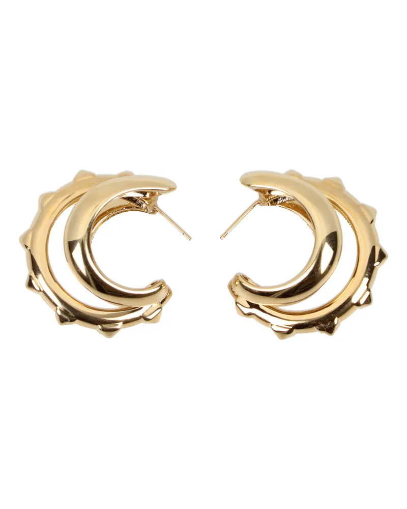 Valentino Garavani Rockstud -Ohrringe Frauen Metall Gold Gold -