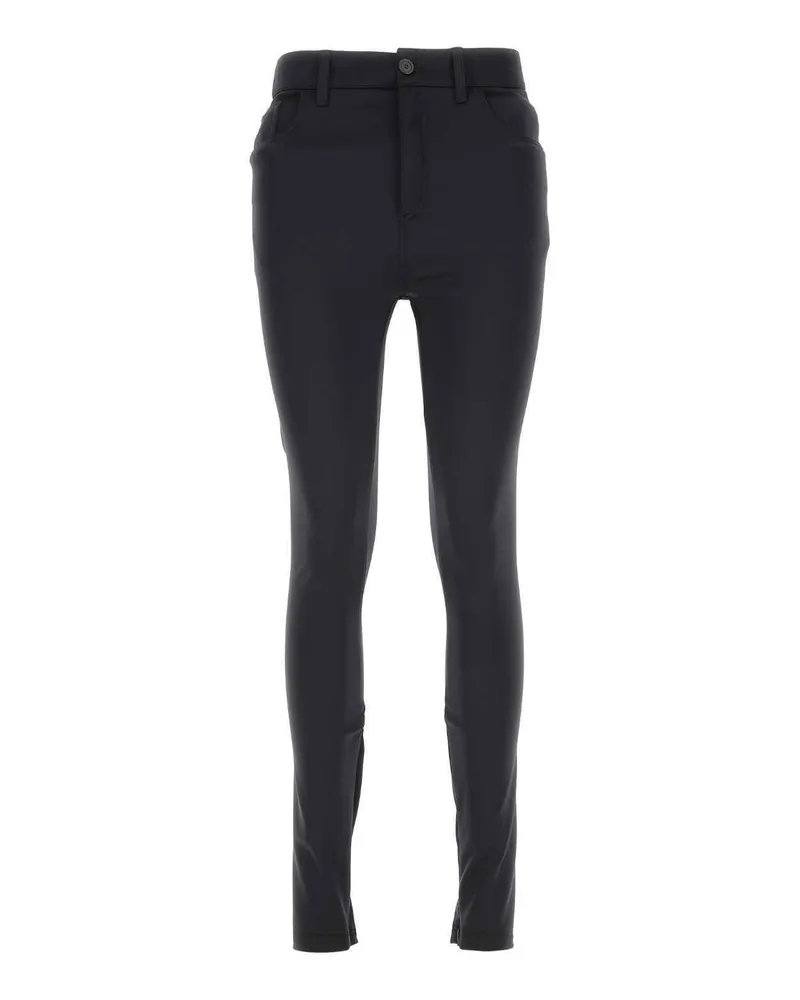 Balenciaga Logo Leggings Schwarz