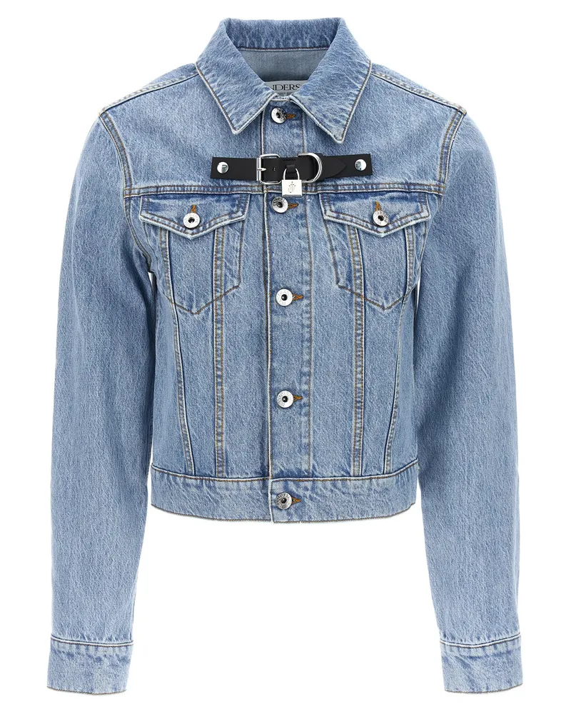 J.W.Anderson J.W.VERSON 'Padlock -Gurt -Gurt -Trucker' Jacke Light