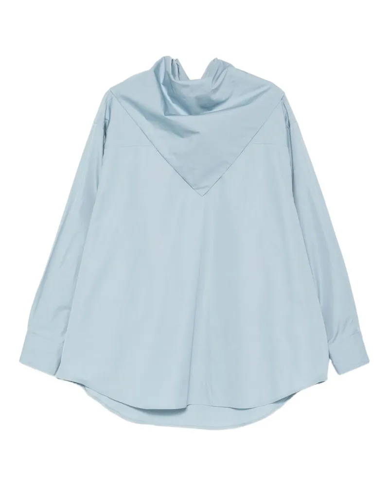 AMI Paris Bandana Baumwollhemd Clear