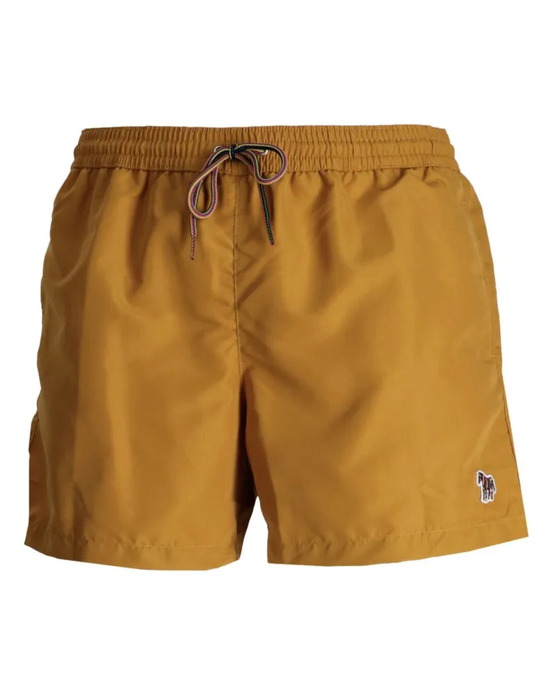 Paul Smith Logo Schwimmshorts Orange