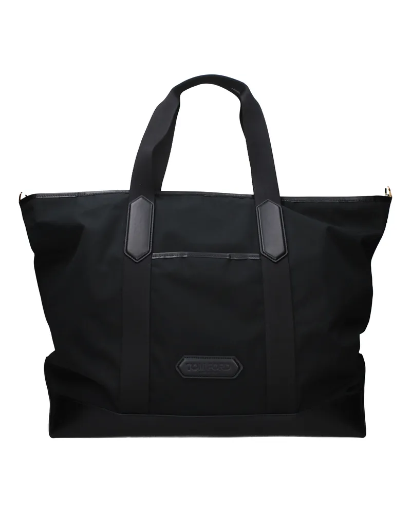 Tom Ford Herrens Umhängetasche Nylon Schwarz -