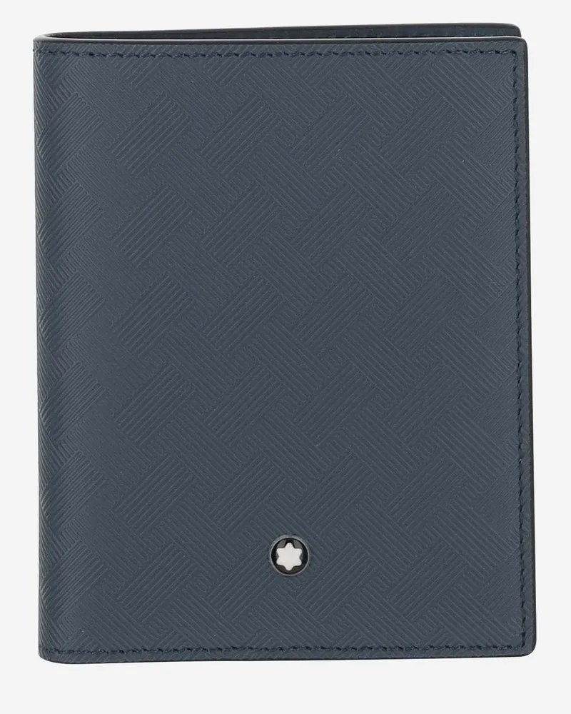 Montblanc Compact Wallet 6 Kompartimente extrem 3.0 Blu