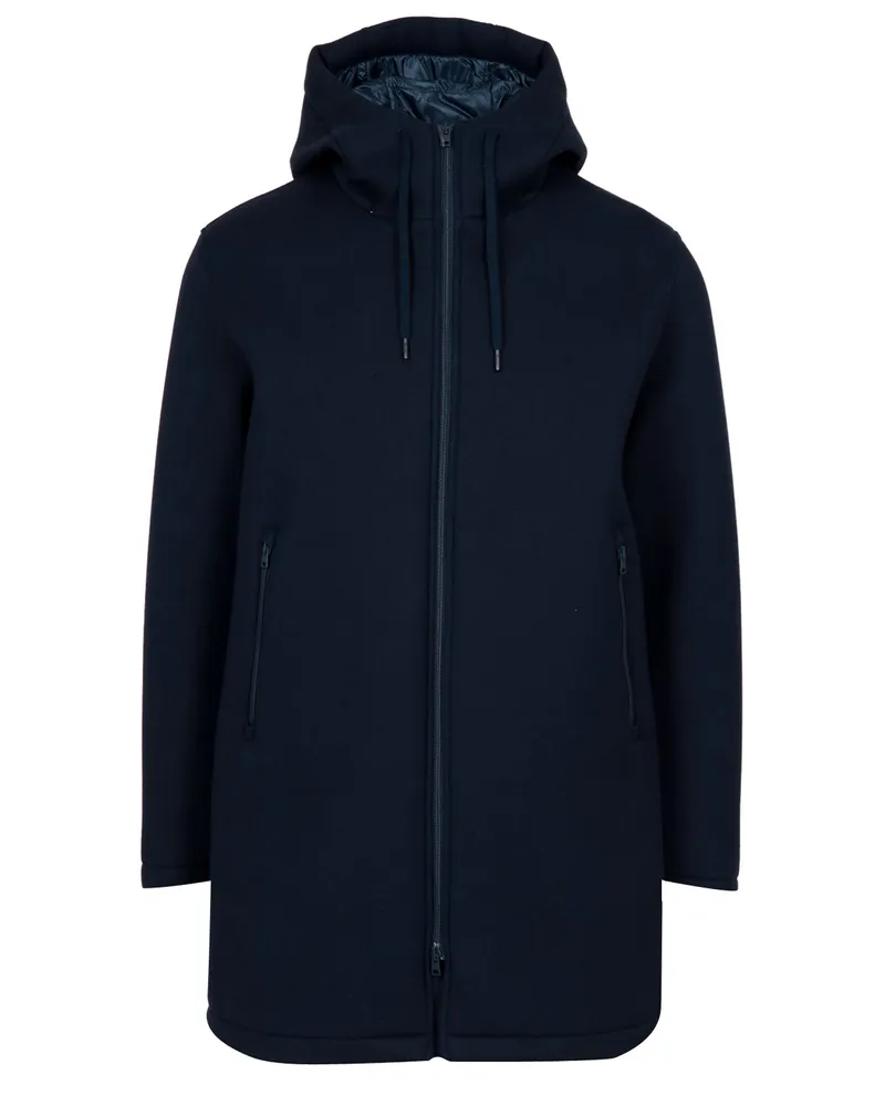 Herno Mäntel Blau Blue