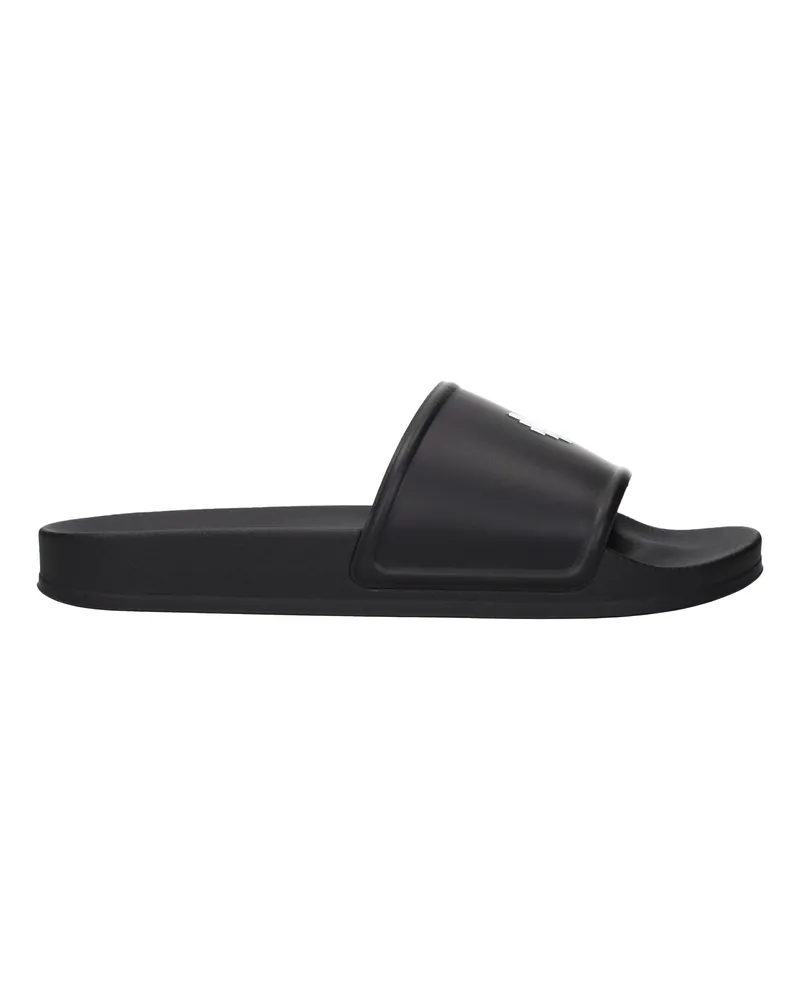 Marcelo Burlon | County of Milan Herrens Pantoletten und Clogs aus Gummi in Schwarz -