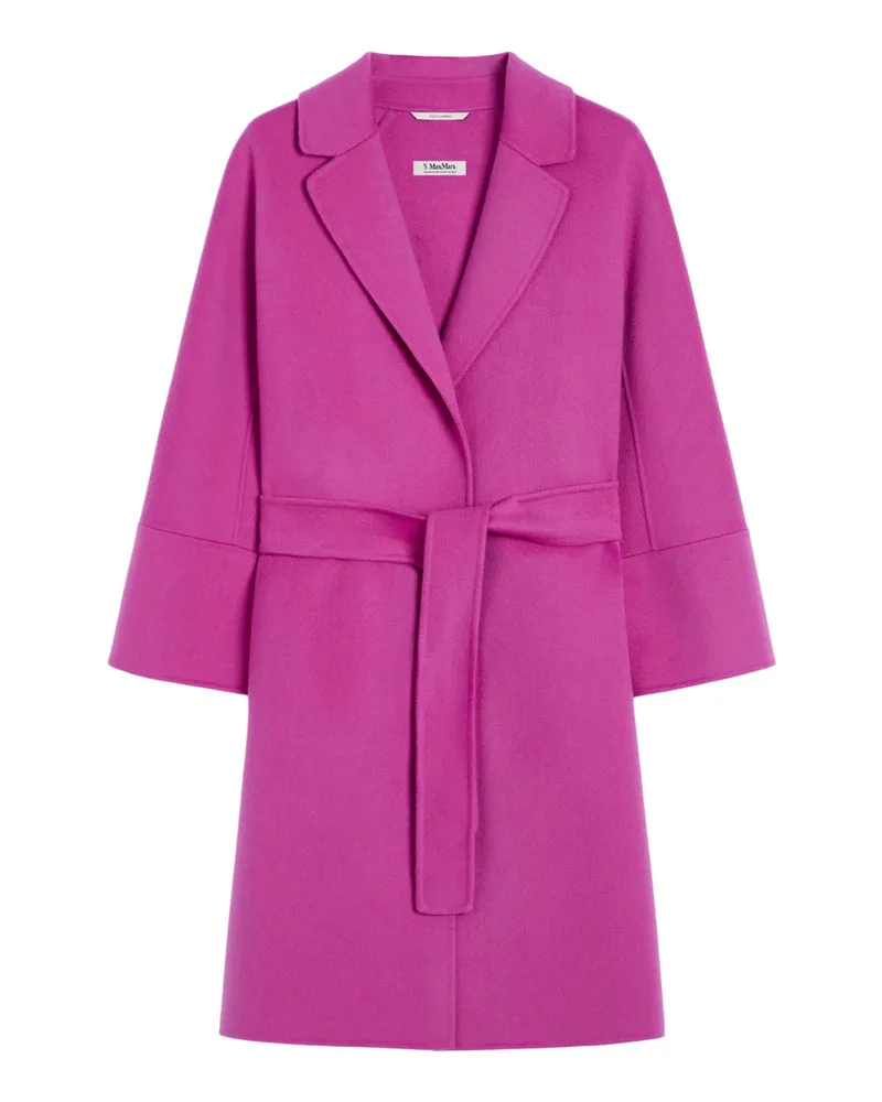 Max Mara Coats Fuchsia Fuchsia