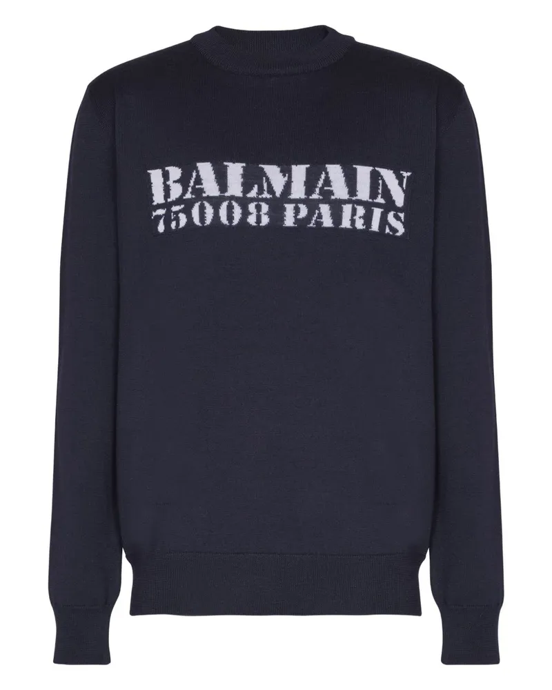 Balmain Pullover blau Blue